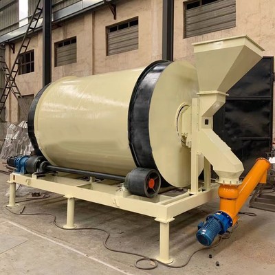 大型滚筒搅拌机 复合肥与有机肥高效混合的现代化解决方案